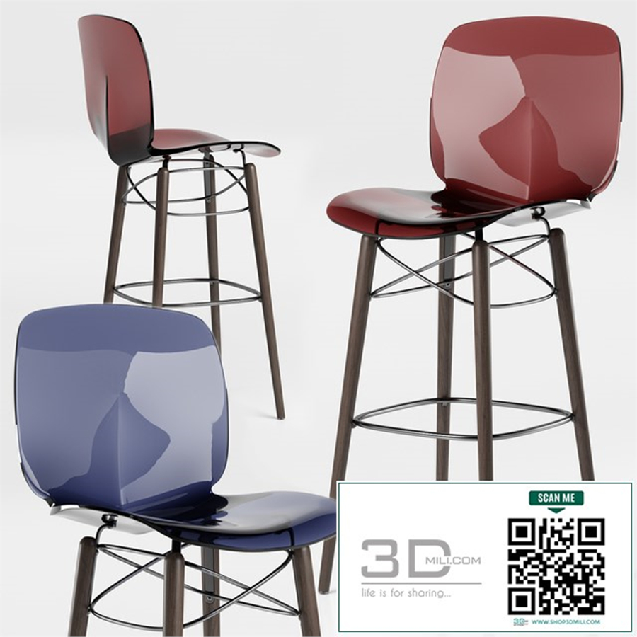 Loto W barchair - Bonaldo