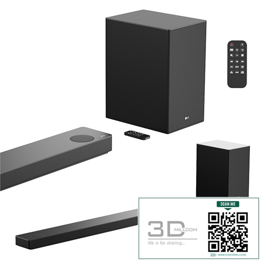 LG 5.1.2 ch High Res Audio Sound Bar w- Meridian Technology