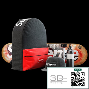 Supreme decorative set (black)