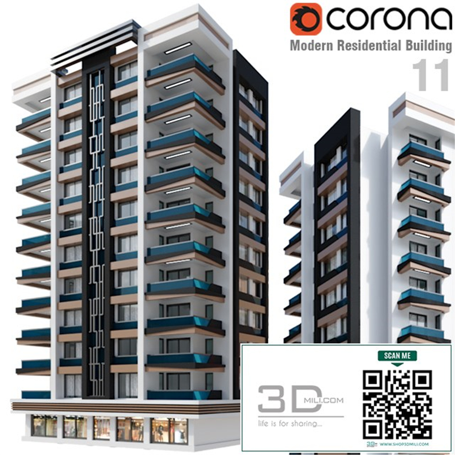 Modern Residential Building 011