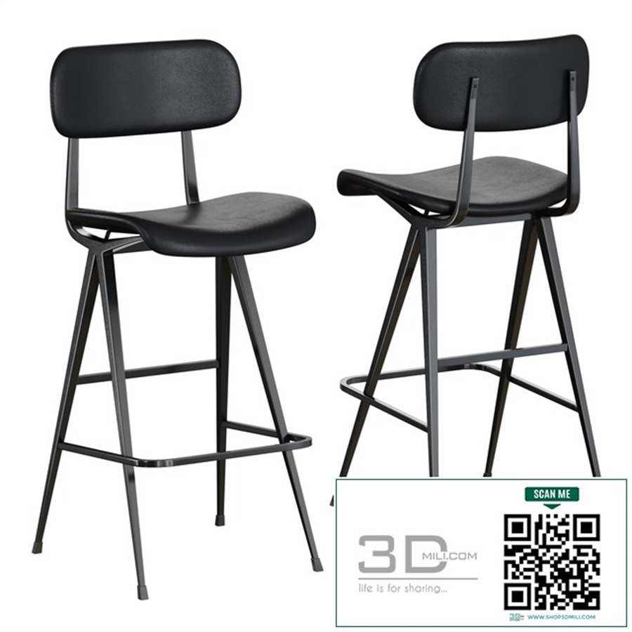 Industry West Madwell Bar Stool Leather