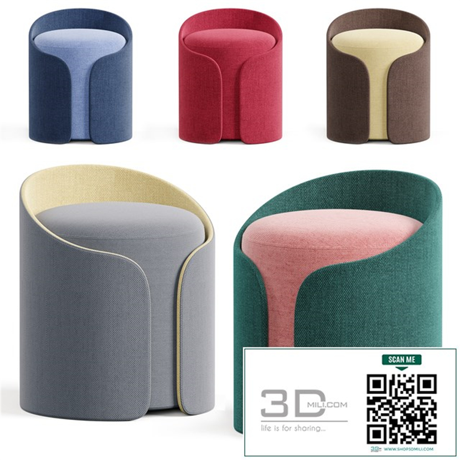 Desormeaux Carrette Sardigan Pouf