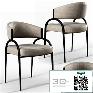 Arteriors bahati chair