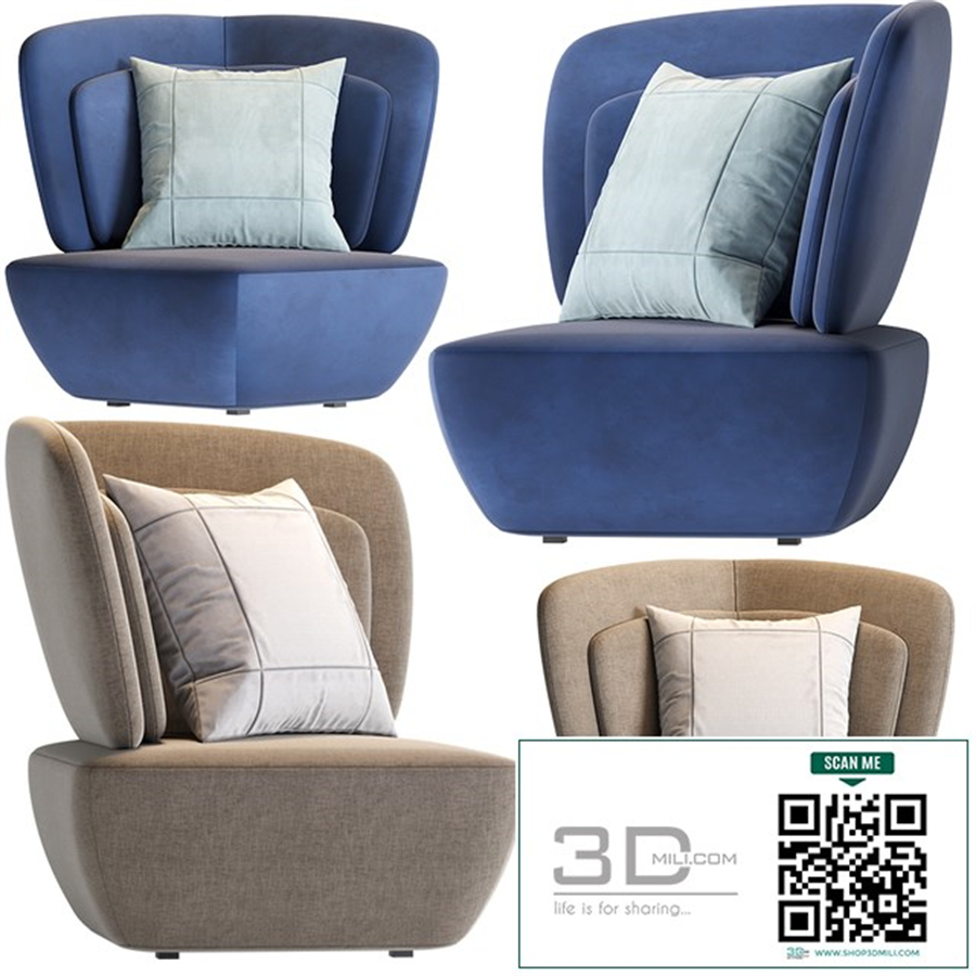 EmmeBi SOHO Small armchair