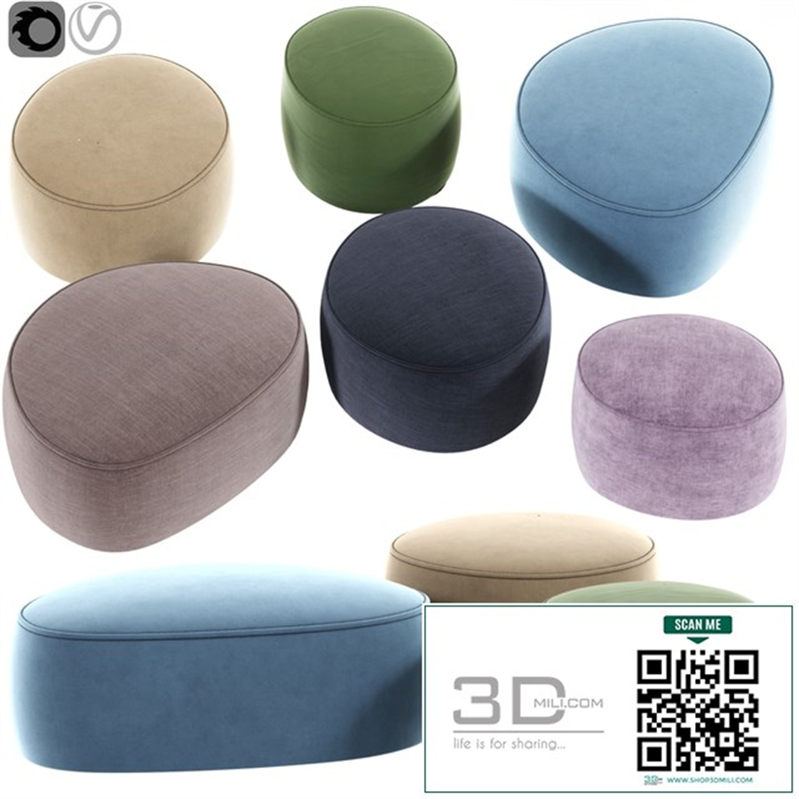 Rocks Poufs 02
