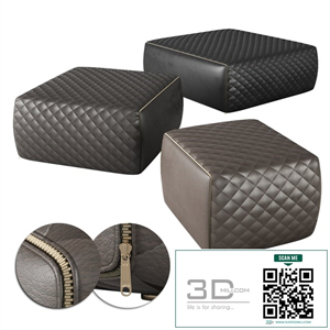 Minotti ashley pouf
