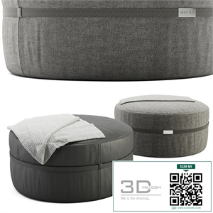 ATMOSPHERA Ponente Coffee Table pouf