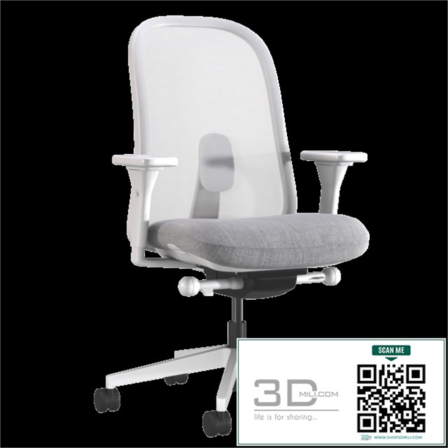 LINO Office Swivel chair with armrests by Herman Miller
