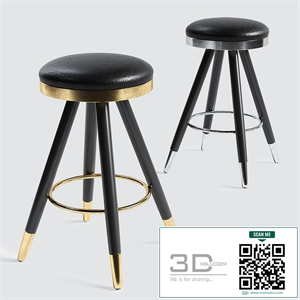 Herman Bar Stool _ Leather