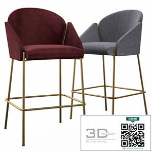 Andrea Barstool Artifort