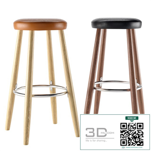 CH56 & CH58 Bar Stool / Carl Hansen