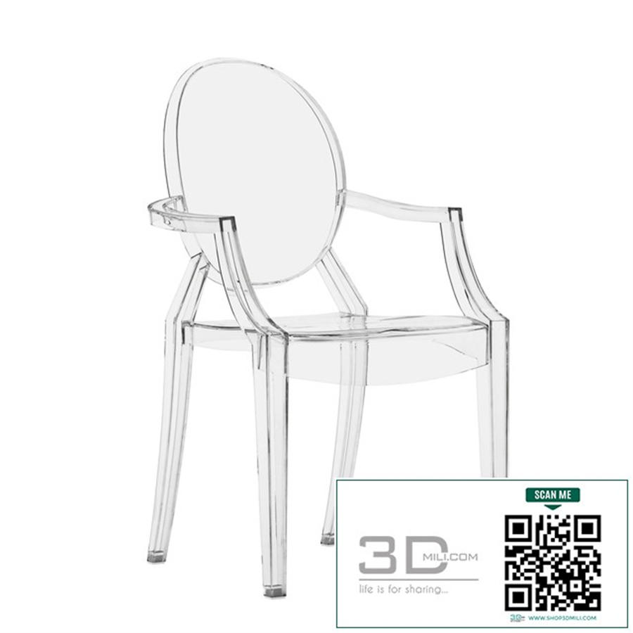 Zuo Anime Dining Chair Transparent
