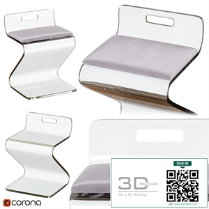 acrylic stool