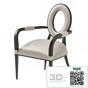 Artemest - New Moon Black Chair By Extroverso