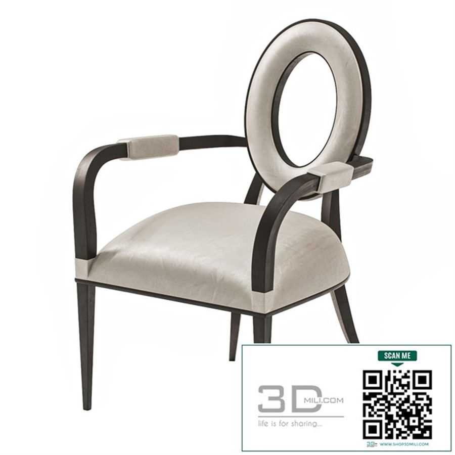 Artemest - New Moon Black Chair By Extroverso