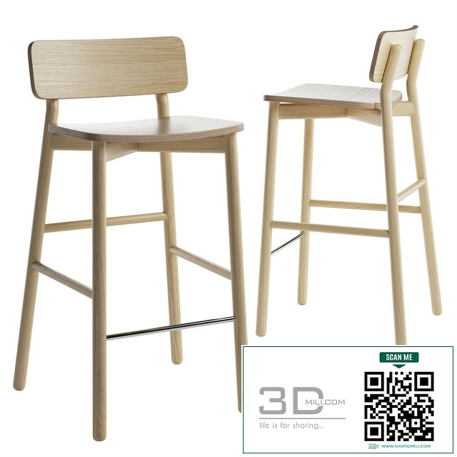 Hven Bar Stool by Skagerak