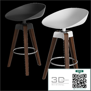 Bar stool Bonaldo Plumage