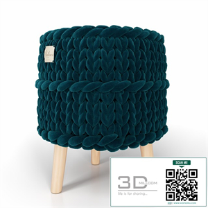 Knitted pouf BETIRES HOME
