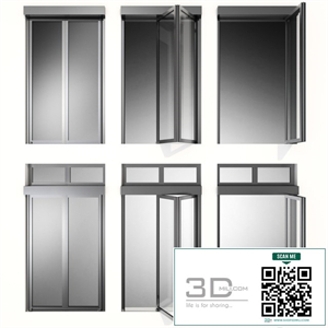 Folding Metal Automatic Doors
