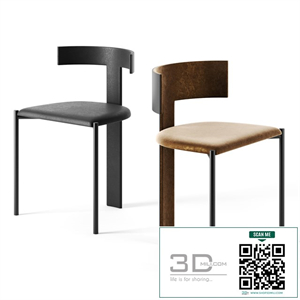 ZEFIR chair by Baxter