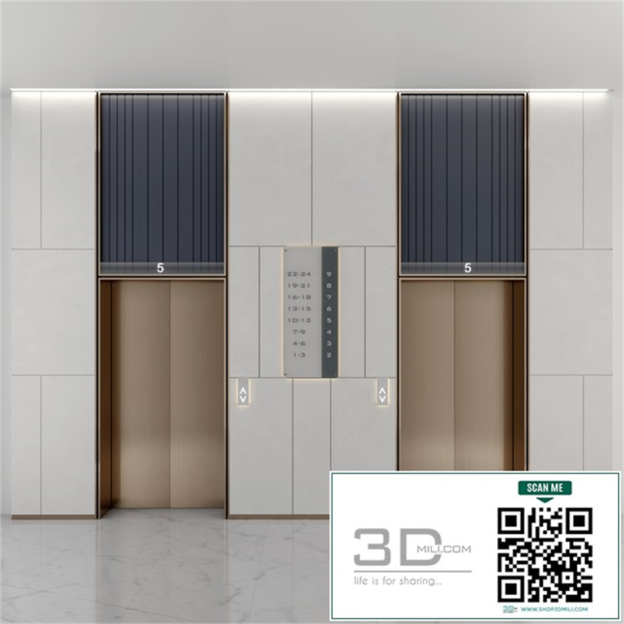ELEVATOR LOBBY DESIGN 3 PRO $7 Royalty fr