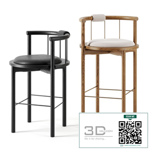 Lloyd Bar Stool by Crump and Kwash
