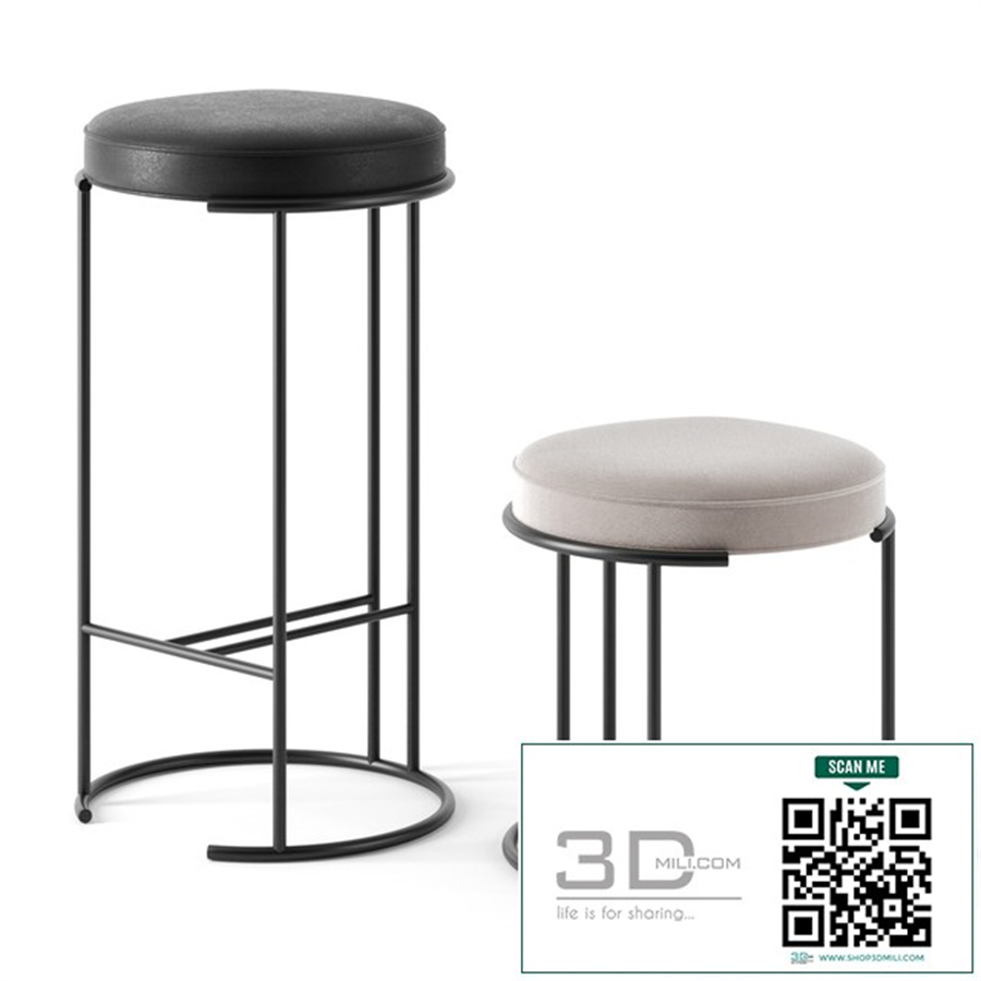 Nina stools by Living divani