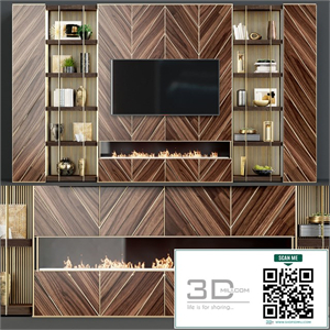 TV wall modern 44