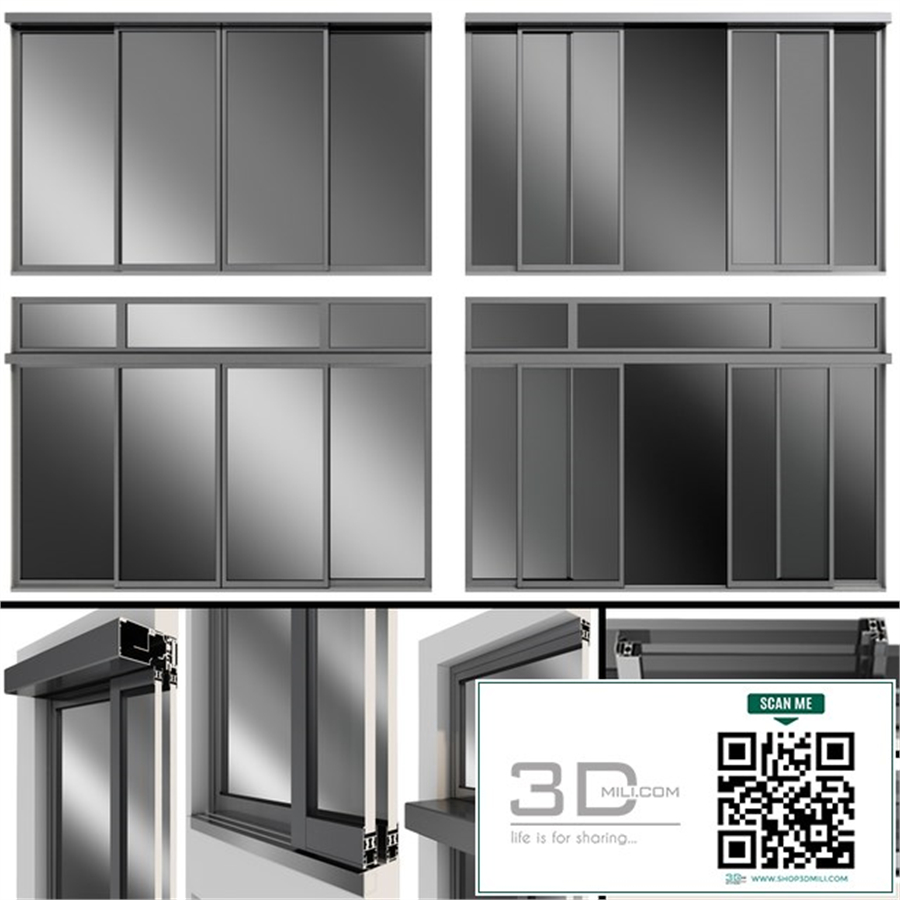 Sliding Metal Automatic Doors