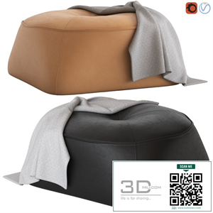 Globewest Natadora Arbor Ottoman