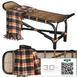 Bloomingville loue sofa rattan
