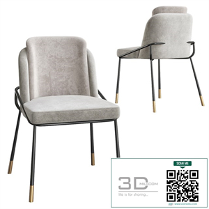 ROBDAE Dining Chair Leather Chair Dining