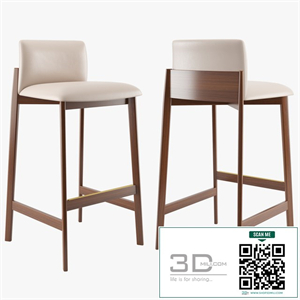 DWR Contour Barstool
