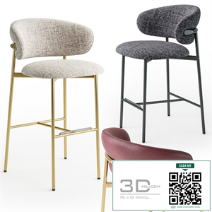 Calligaris oleandro stool