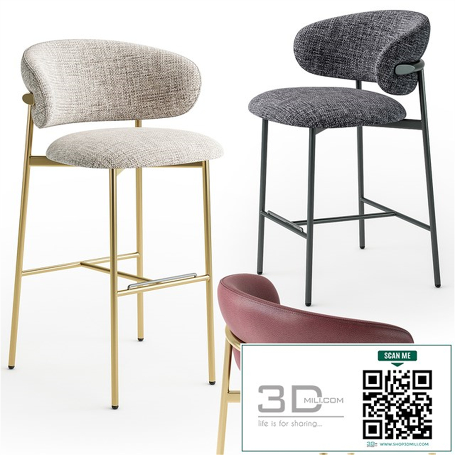 Calligaris oleandro stool