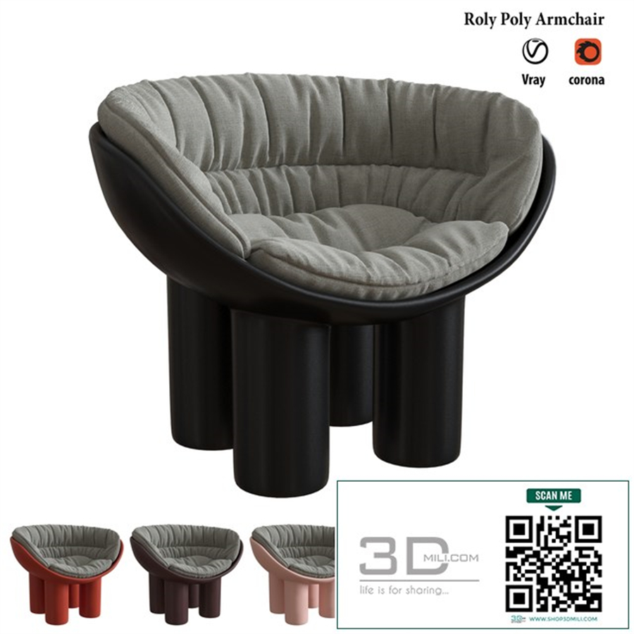 Roly Poly armchair