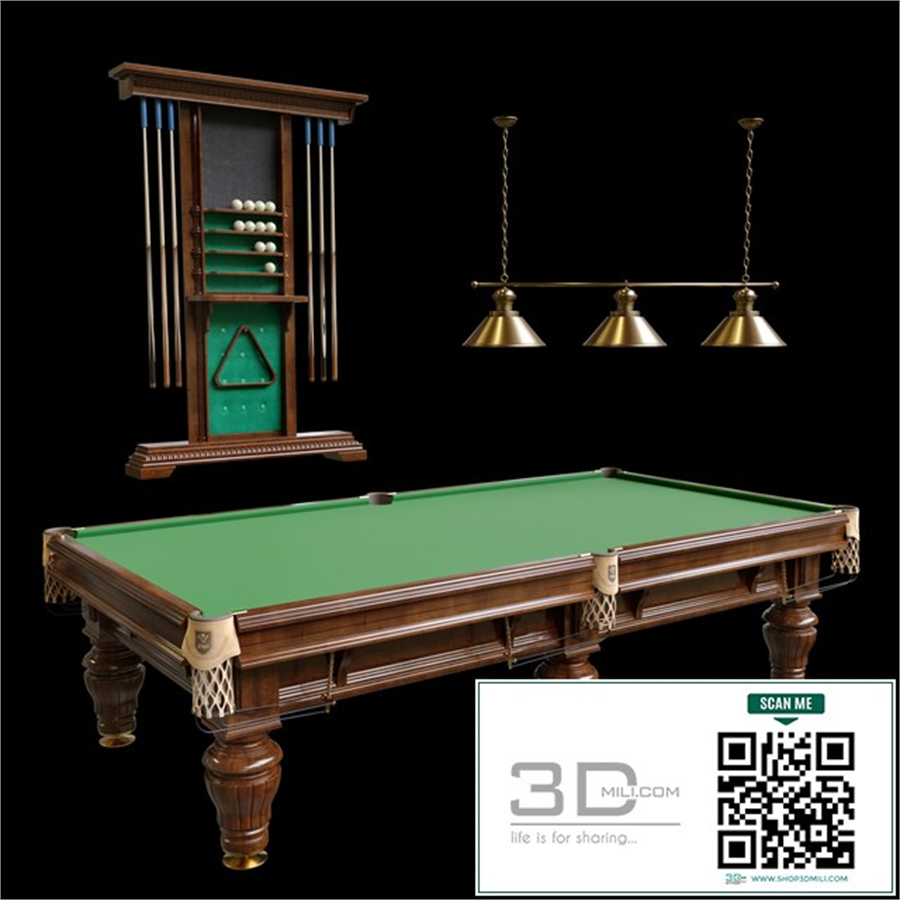 Billiard table 