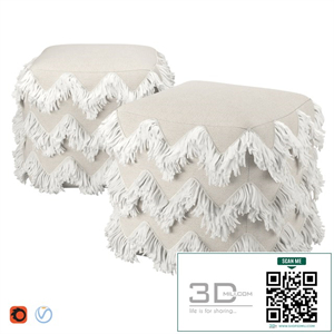 Pouffe Nashik Beige
