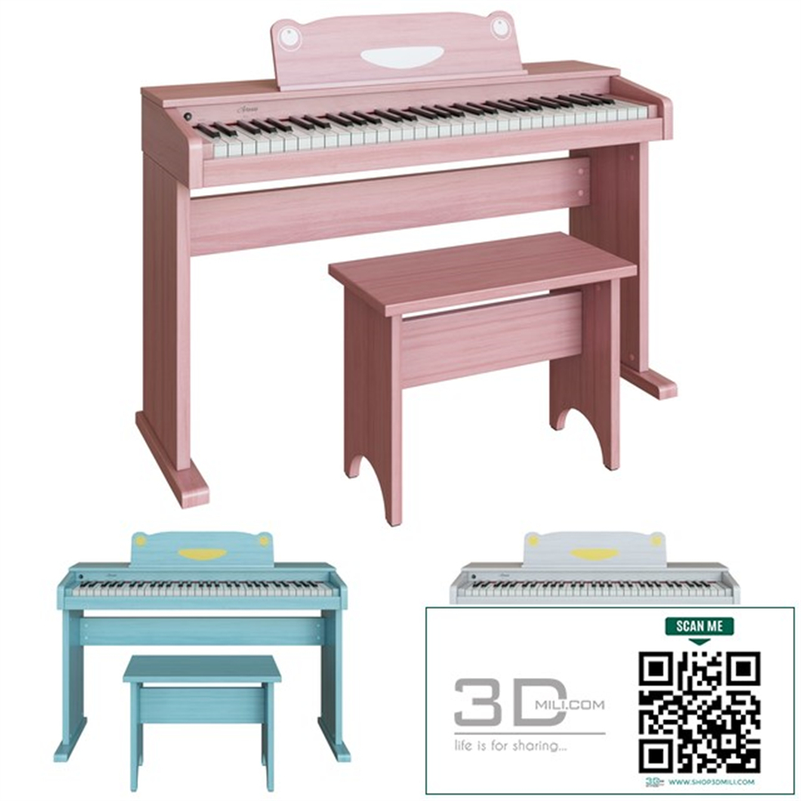 Children's piano Artesia FUN-1