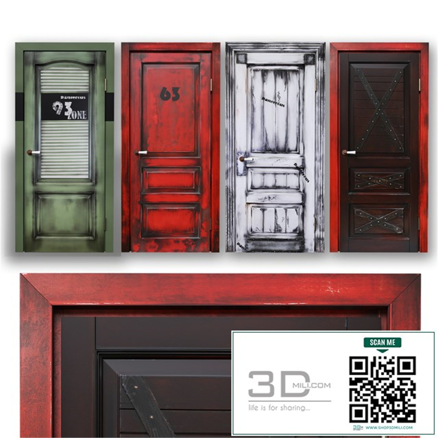 Loft style doors