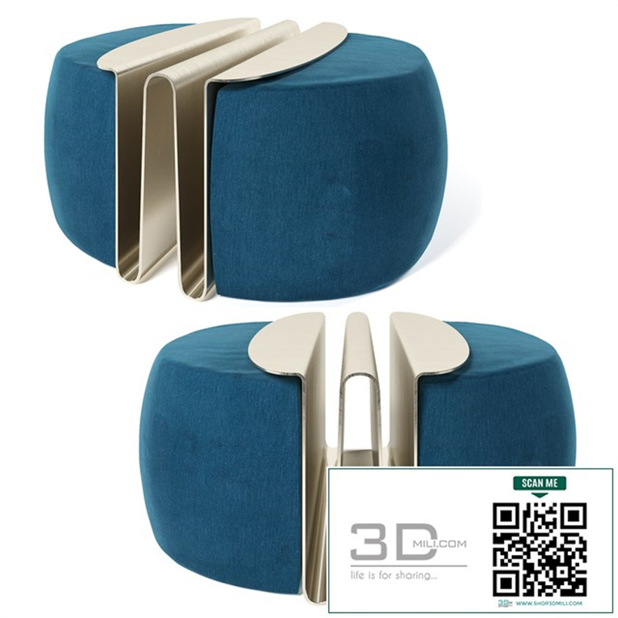 Wave pouf natuzzi