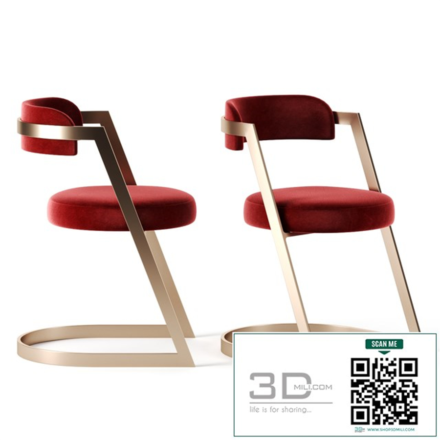 Studio dining chair by Kelly Wearstler