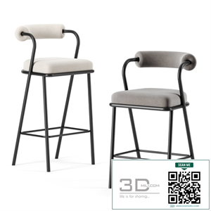 Baba barstool by My Home Collection