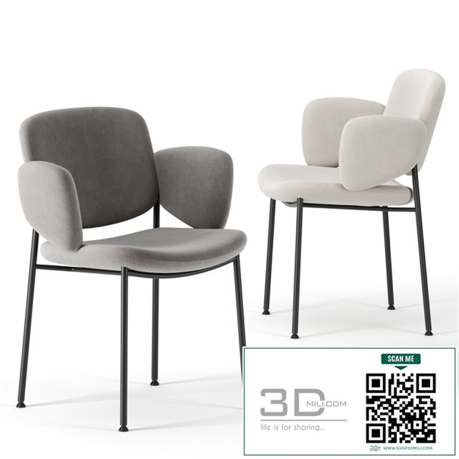 Macka dining chair by Arrmet