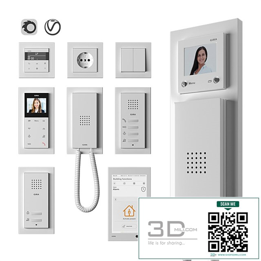 Gira door communication system