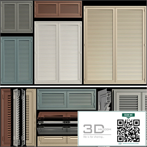 Shutter system for windows and doors