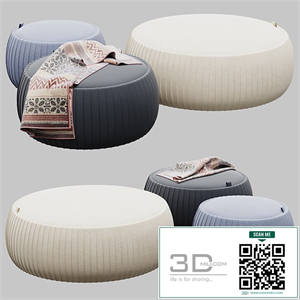 Tonin Casa PLISSÈ | Storage pouf