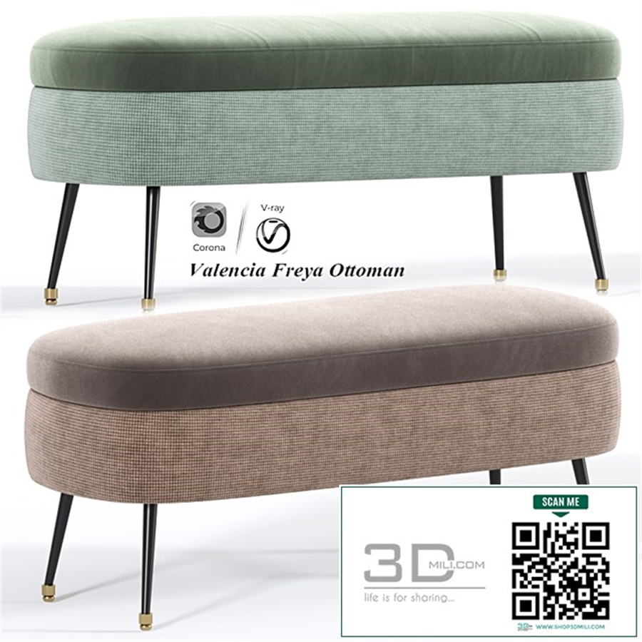 Valencia Freya Ottoman