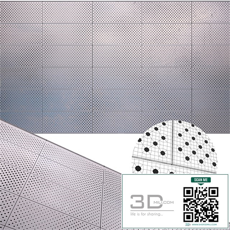 perforated panel 32