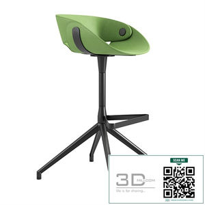 Tonon Fl@t (Flat) Italian semi-bar stool 66 cm
